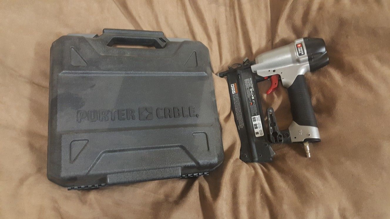 Porter Cable brad nail gun