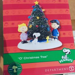 Dept 56 Snoopy O Christmas Tree