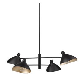 Millennium Lighting Warhol 4 Light 35" Wide Chandelier