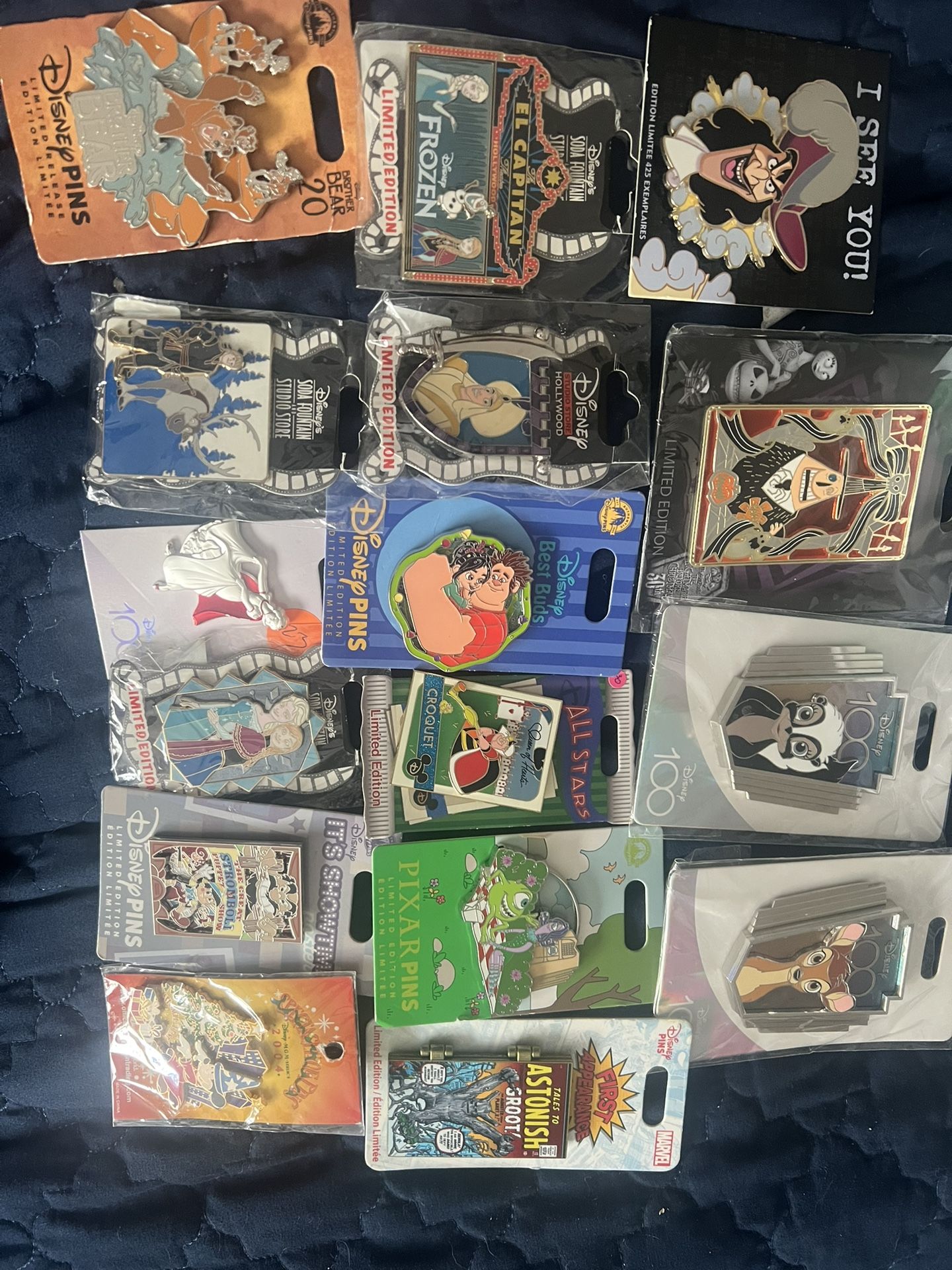 Disney Pin Bundle 