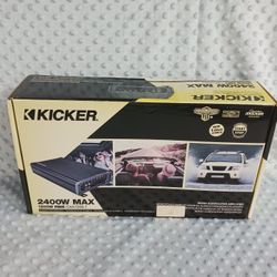 Kicker 2400w Amplifier New