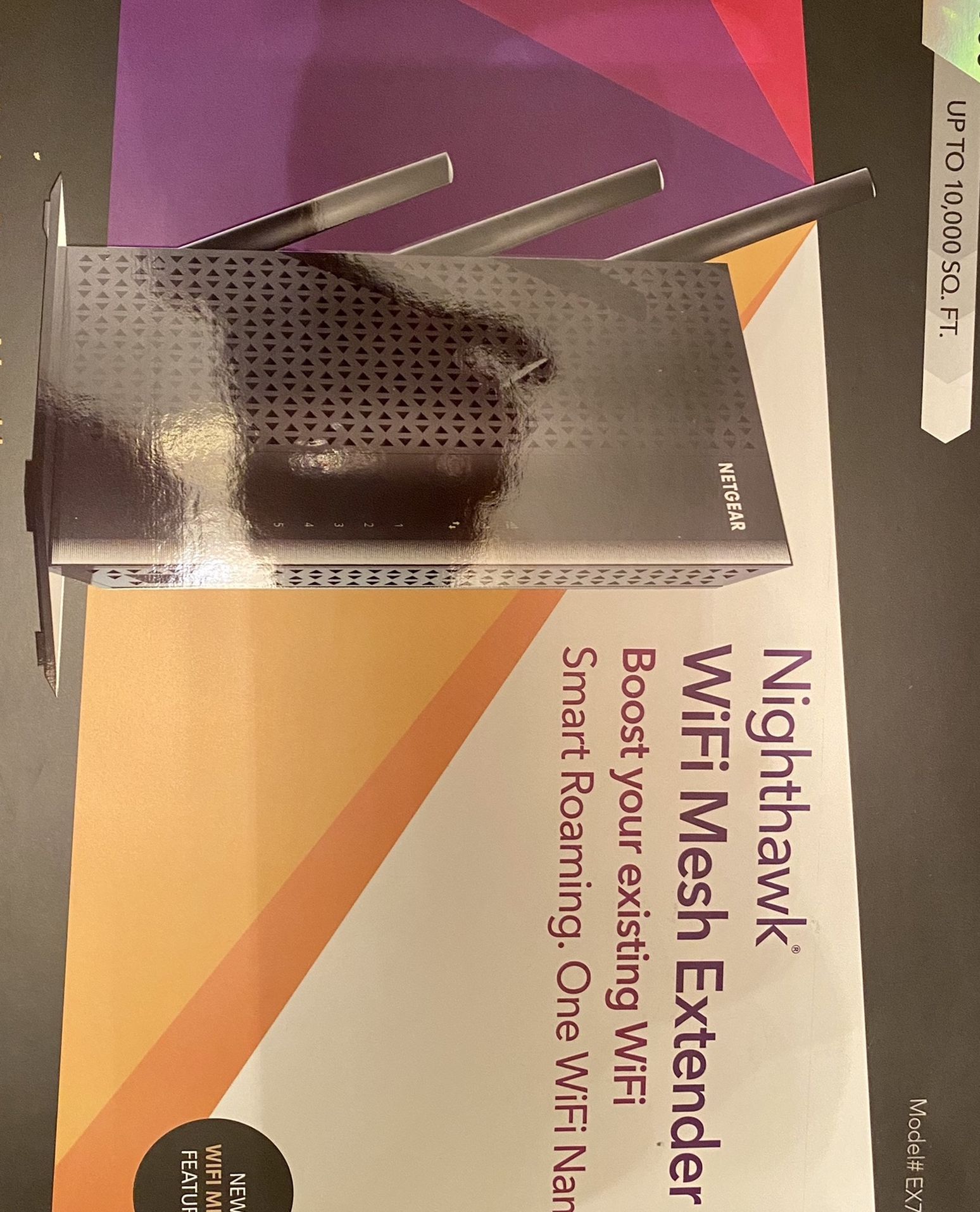 NETGEAR AC1900 Dual Band Model #EX7000 In The Box
