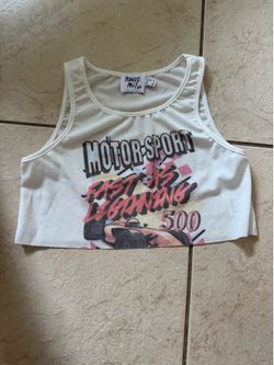 Motorsport crop top