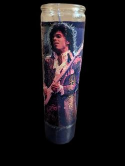 Prince "Purple Rain" Holy Candle