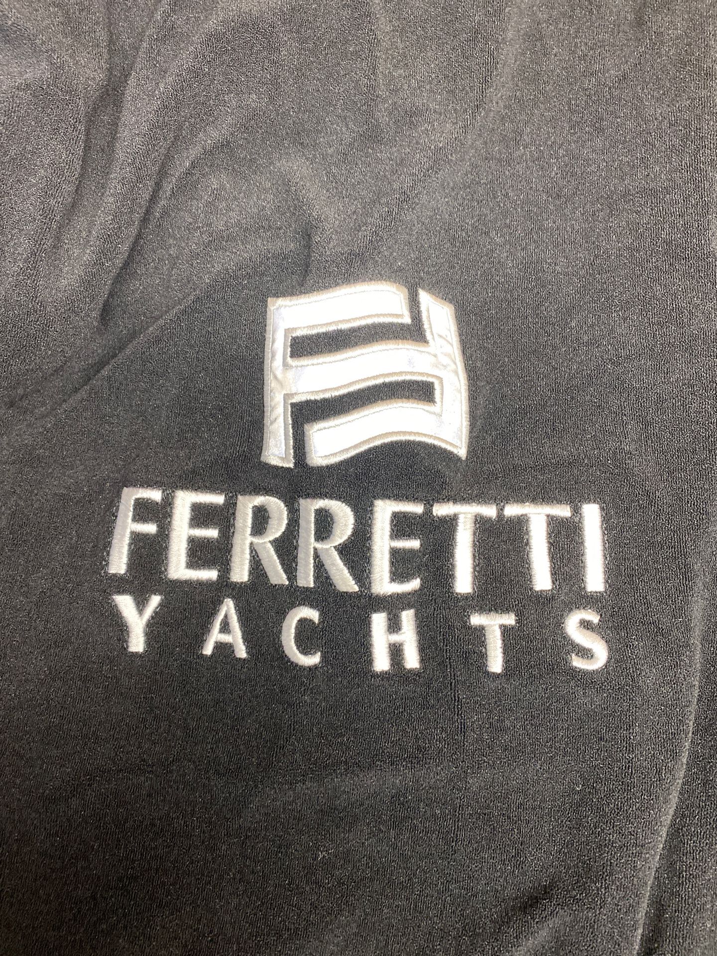 Ferretti yacht large bumper cover