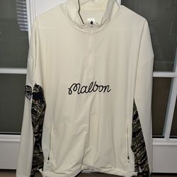 Malbon x Undefeated quarter zip RARE