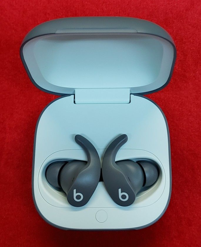 Beats By Dr Dre Beats Fit Pro True Wireless Bluetooth Earbuds with Charging Case - Sage Grey - No USB-C Cable - Working
