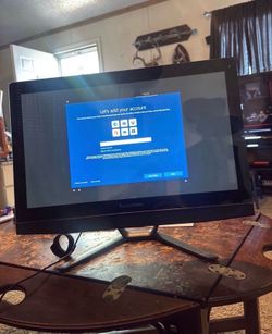Lenovo C40-05 21.5" All-in-One A6-6310 1TB 8GB Wi-Fi Webcam 1080p Touchscreen