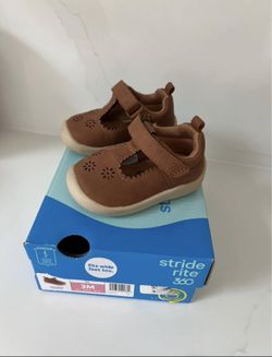stride rite 360 baby girl size 3 mary jane