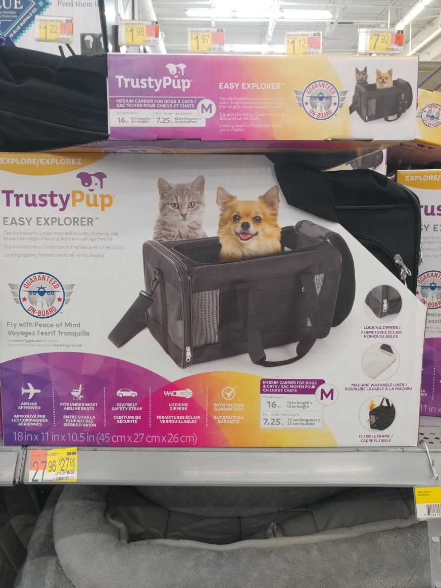 Pet Carrier for up to 15 Pounds gently used