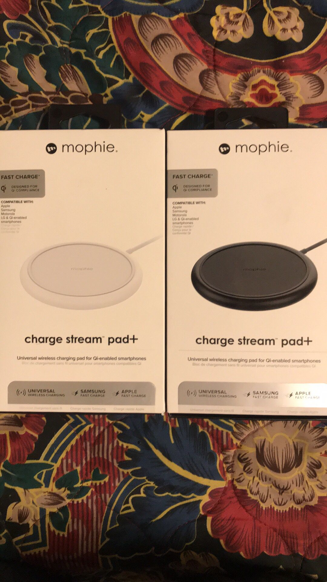 mophie Wireless charging pads (black or white)