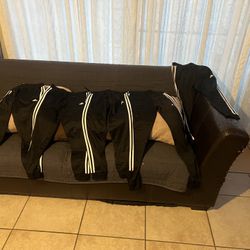 9 Pairs Of Adidas Cuffed Sweats