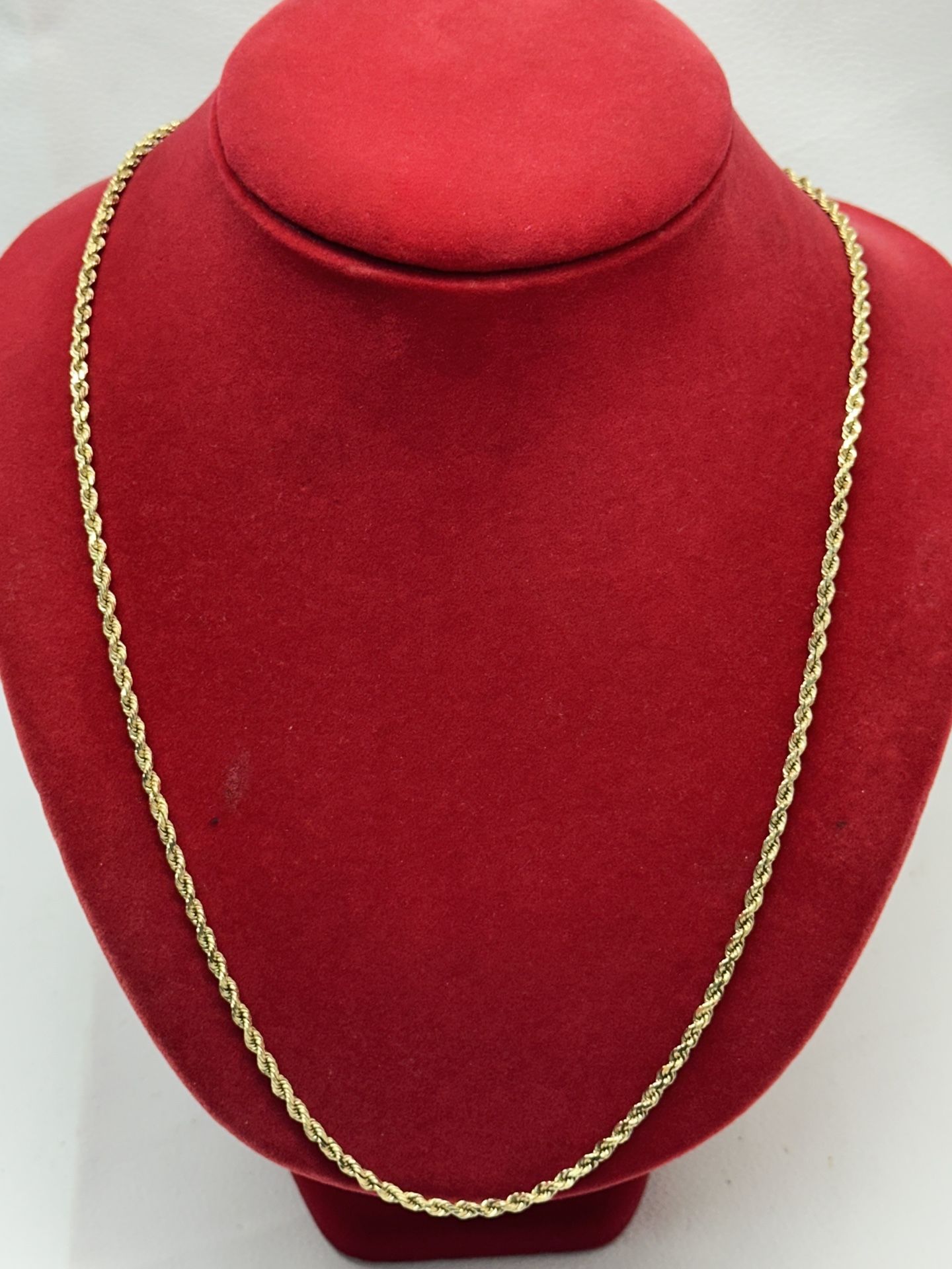 Gold 14k 24 Inch 18.5 Grams 🤑💰💵$1150