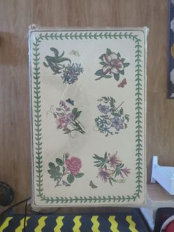 Portmeirion placemats coated with a hard wearing finish