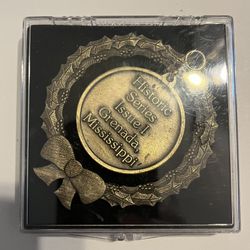 Rare Historic Series Issue I Grenada Mississippi Marriage Of Two Town Medallion