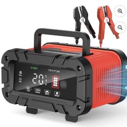 20A Battery Charger 12V/24V LiFePO4 Lead Acid Fully Automatic Battery Maintainer