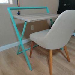 Desk and chair