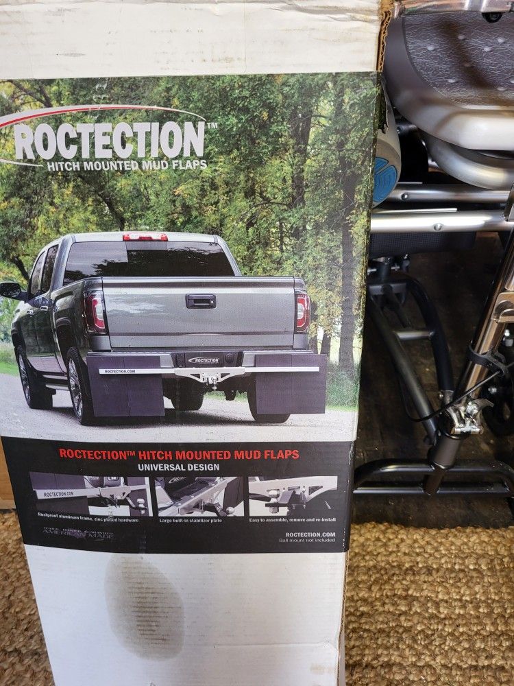 Hitch Mounted Mud Flaps