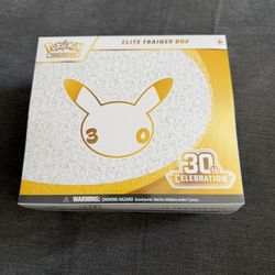 Pokemon 30th Celebration Elite Trainer Box