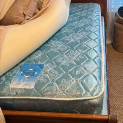 Twin Mattress And Box Spring And Frame 