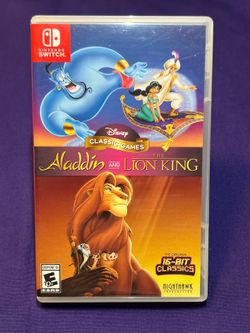 Nintendo Switch Aladdin & The Lion King