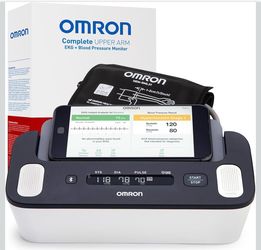 OMRON Complete 2-in-1 Blood Pressure Monitor + EKG for Home Use & Upper ArmBlood