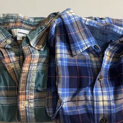 Lot Of 2 Mens Size 2xl Plaid Shirts.  Price Is For Both