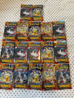 Pokémon Surging Sparks (25) single packs