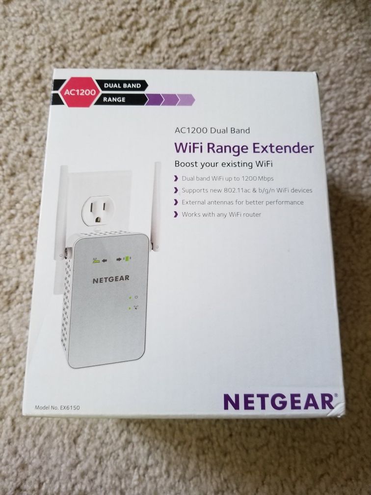 Netgear wifi boost extender AC1200