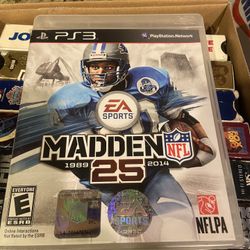 PS3 Madden 25 NFL 