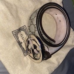 GG Supreme belt with G buckle