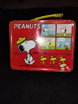 Snoopy lunchbox