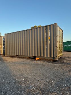 New 20’ standard shipping container