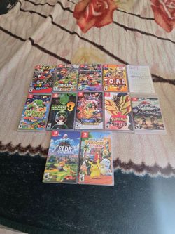 Nintendo switch games 35 each