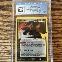 Graded 8.5 Umbreon #17 