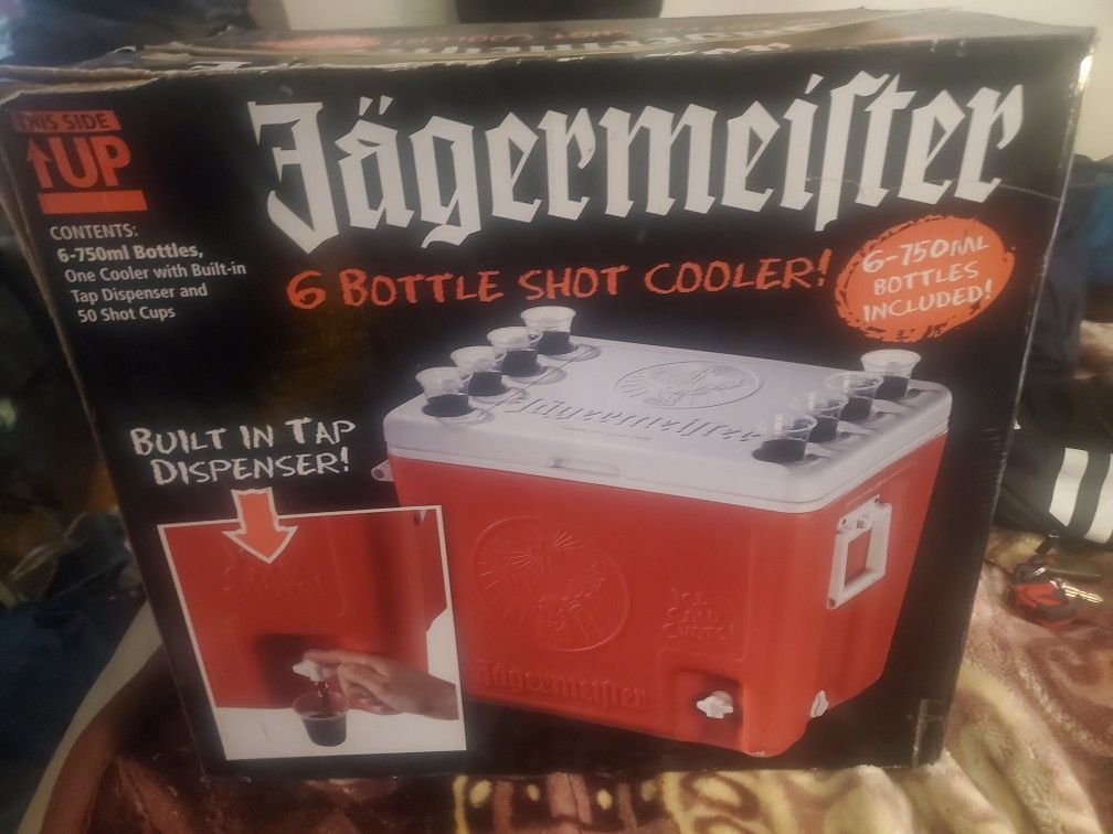Jagermeiter 6 Shot Cooler