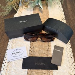 Prada PR 09ZS Sunglasses (Tortoise)