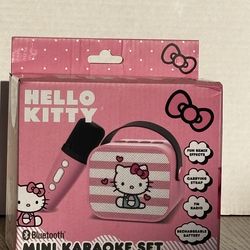 Hello kitty karaoke set