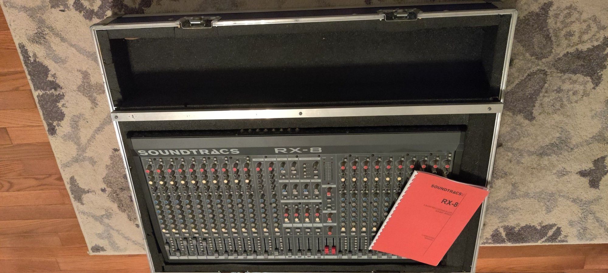 SoundTracs RX-8 British 24 Ch Mixing Board