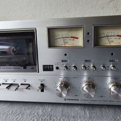 Vintage Pioneer Cassette Tape Deck CT-F9191 Serviced 