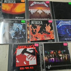 Metallica 8 CD Record Album  collection