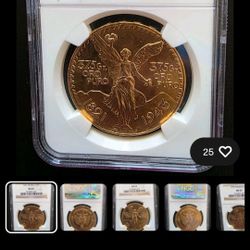 1943 Gold Coin Libertad MS65