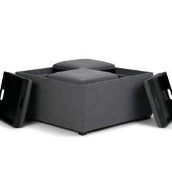 Storage Ottoman/ Coffee Table