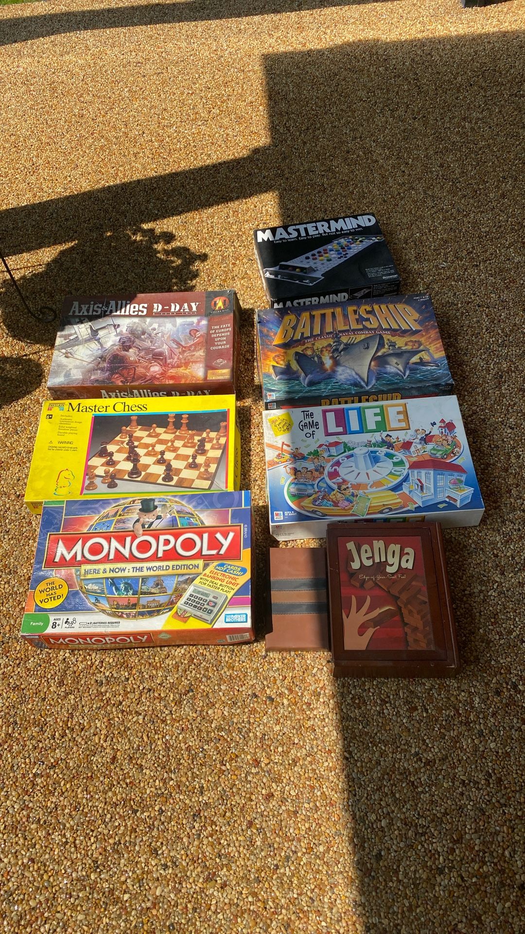 Board Games Sold All Together