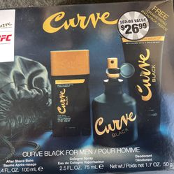 3 Pc Curve Men Gift Set