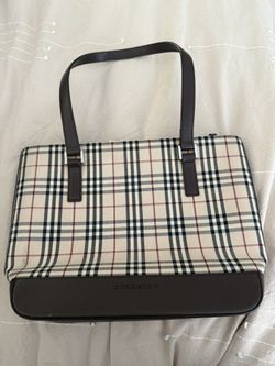 Burberry Nova Check Hand Bag 