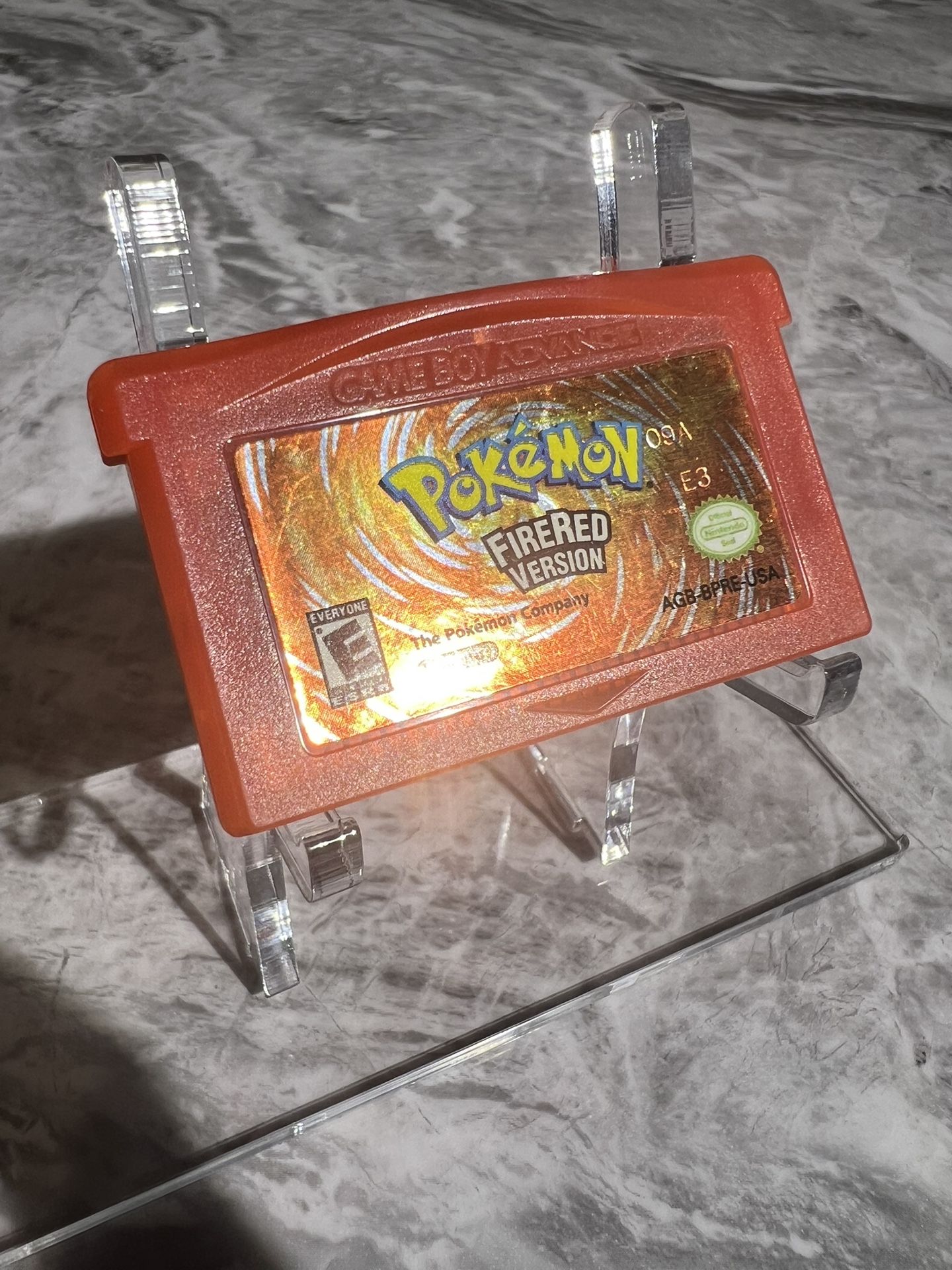 Pokemon FirerRed Version Authentic