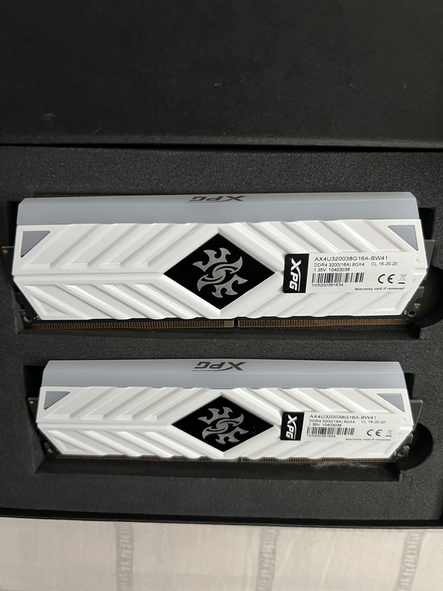 XPG 32GB RAM STICKS