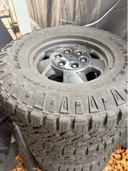 Silverado rims and tires 6 lug