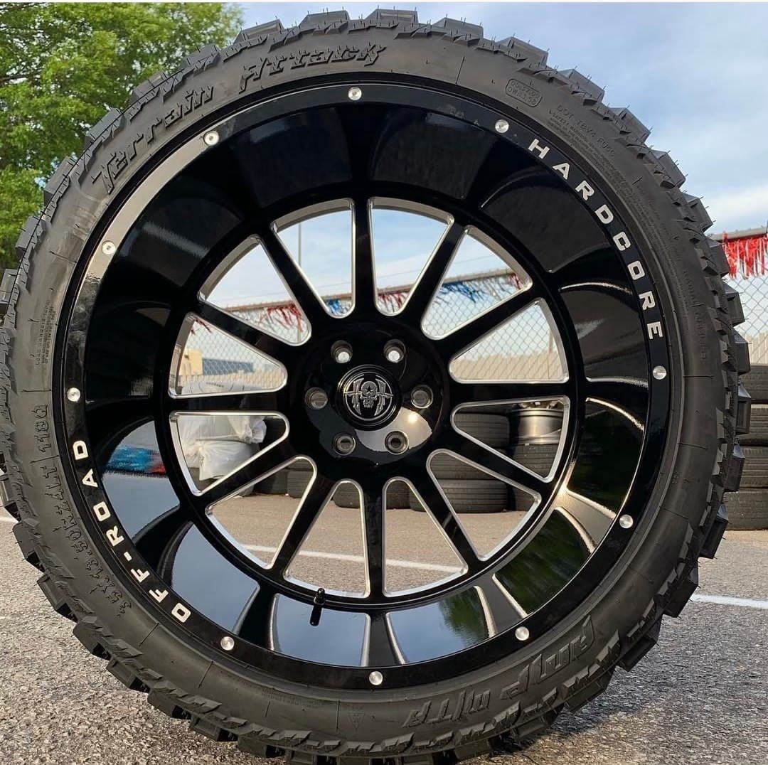 Hardcore off-road wheels